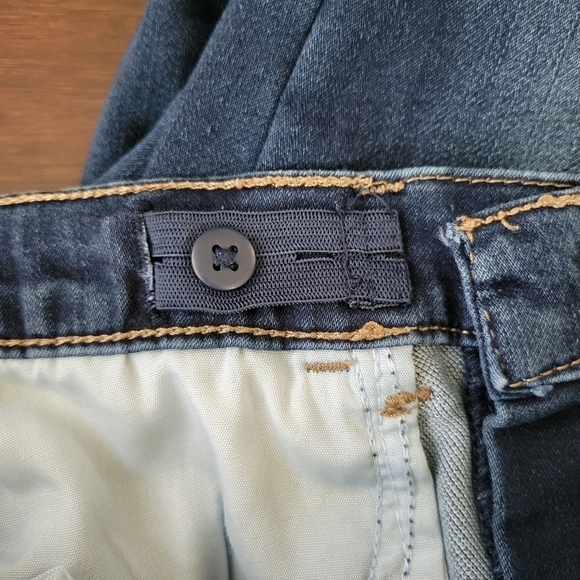 Jordache Super Skinny Snap-Up Jeans/Jeggings Girls Size 10 Adjustable Waist - Picture 5 of 10